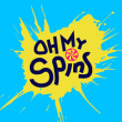 OhMySpins Christmas Casino Logo